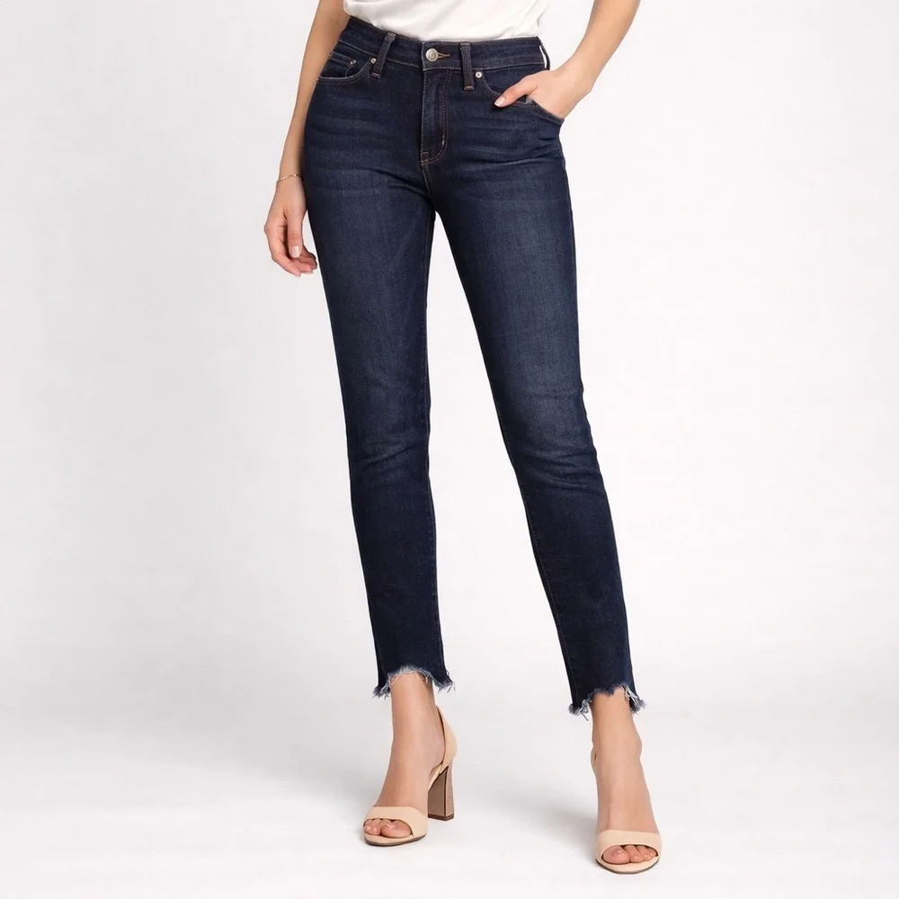 hudson krista super skinny shark bite dark wash - Picture 1 of 9